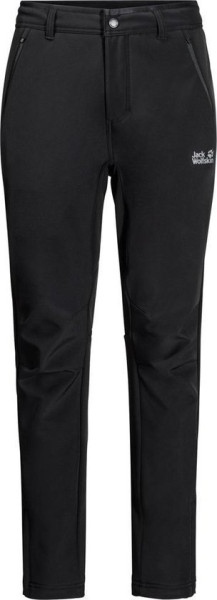 Jack Wolfskin - Maat 46 - Zenon Softshell Outdoorbroek Mannen - Black