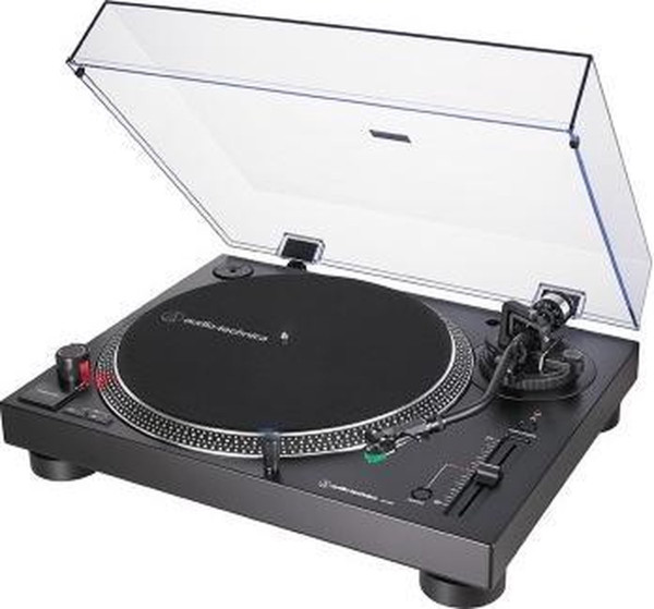 Audio-Technica AT-LP120X draaitafel Draaitafel met directe aandrijving Zwart