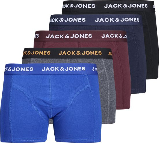 JACK&JONES - M - ACCESSORIES FRIDAY TRUNKS Onderbroek - Heren 5 PACK