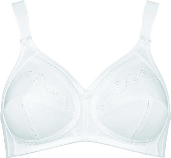 Triumph - Maat D110 - Doreen+Cotton 01 N - WHITE - Vrouwen