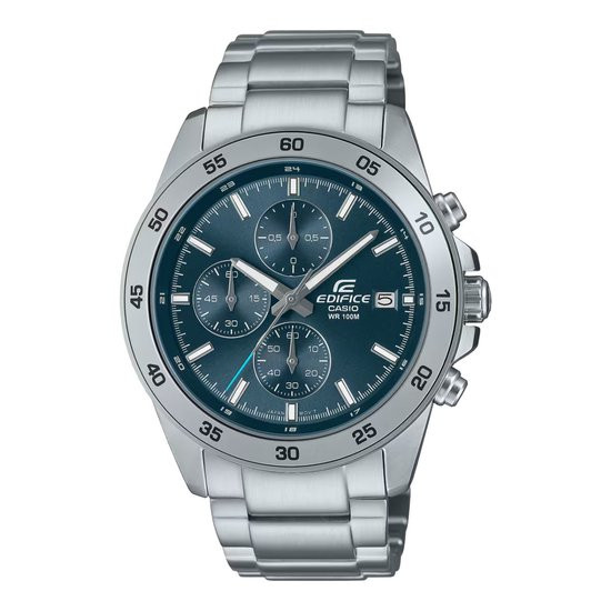 Casio Edifice EFR-526D-2AVUEF Horloge - Staal - Zilverkleurig - Ø 42 mm