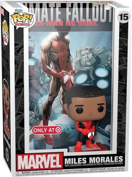 Funko Pop #15 Pop Comic Cover: Marvel - Miles Morales Ultimate Fallout