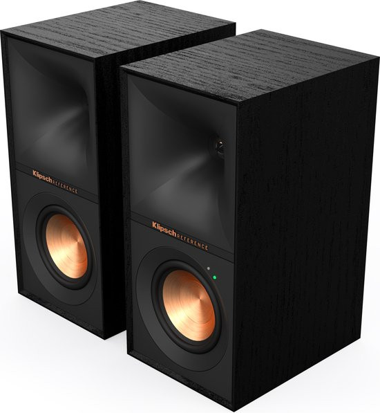 Klipsch R-40PM | actieve set boekenplank speaker | Bluetooth | Optisch en phono/analoge ingang | USB