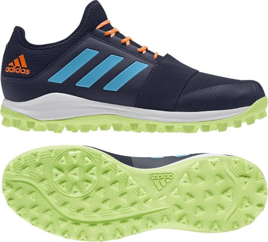 adidas Divox - maat 40- Sportschoenen - blauw-groen