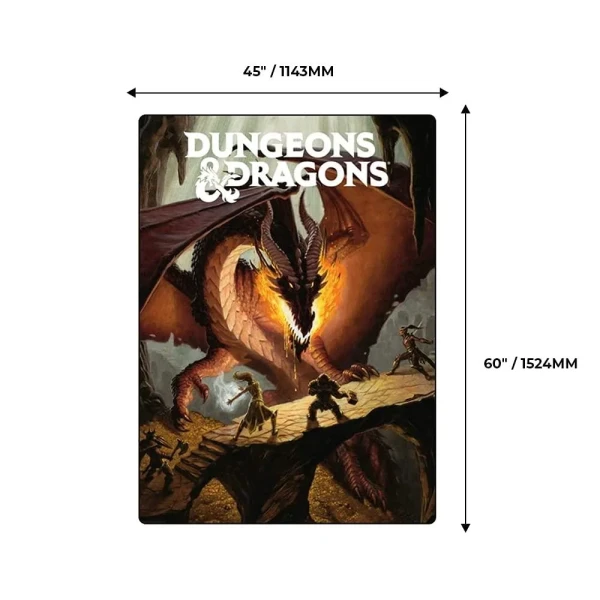 DUNGEONS AND DRAGONS - deken 114x152cm