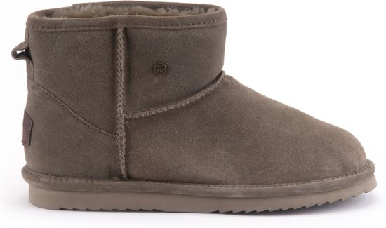 Warmbat - Maat 40 Wallaby Women Suede Boot Dames Laarzen - Mosgroen