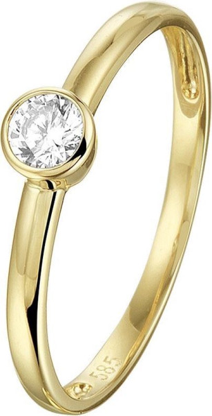 Sparkle14 Ring Zirkonia - Goud