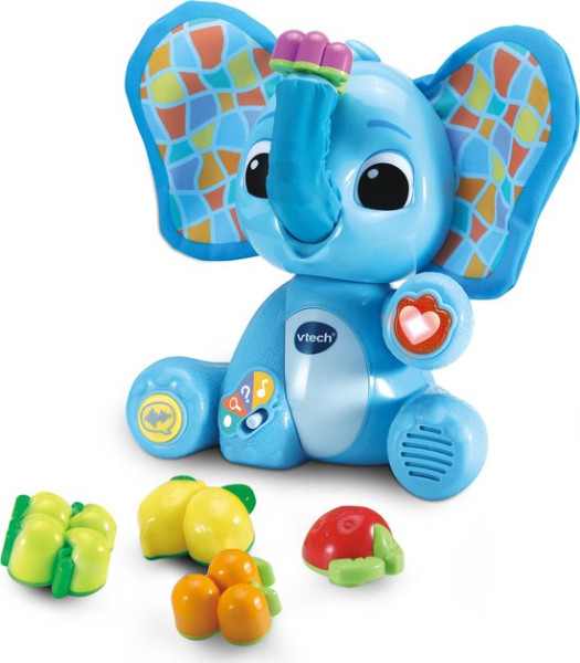 VTech Dierenvriendjes Kiekeboe Snuffelolifant - Cadeau - Interactief Speelgoed - 18 Maanden tot 2 Ja