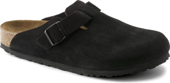 Birkenstock Boston VL - maat 45- SFB Narrow Unisex Clogs - Black