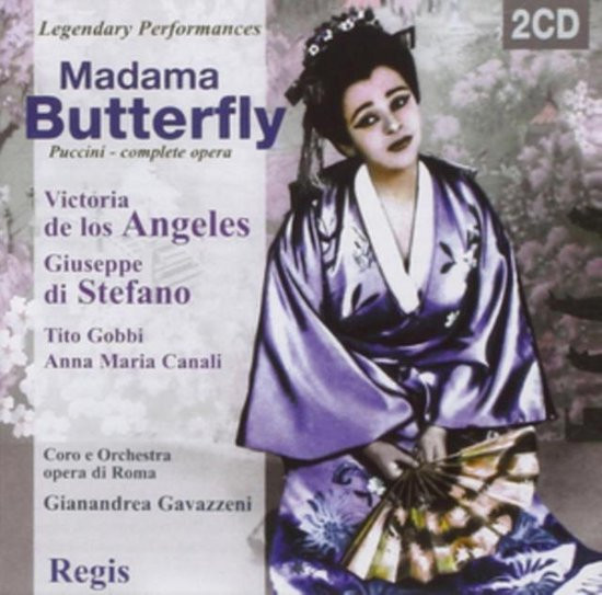 de Los Angeles - Madame Butterfly Kpl. (CD) mist inlay voorzijden