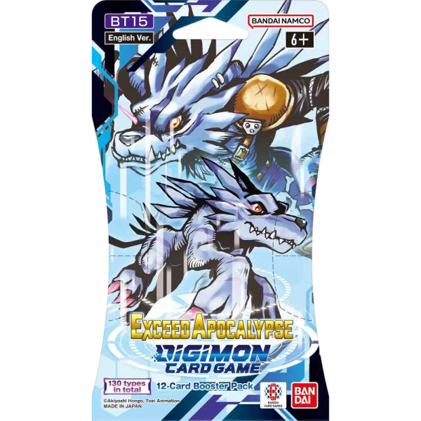 Digimon TCG - Exceed Apocalypse Sleeved Booster Pack