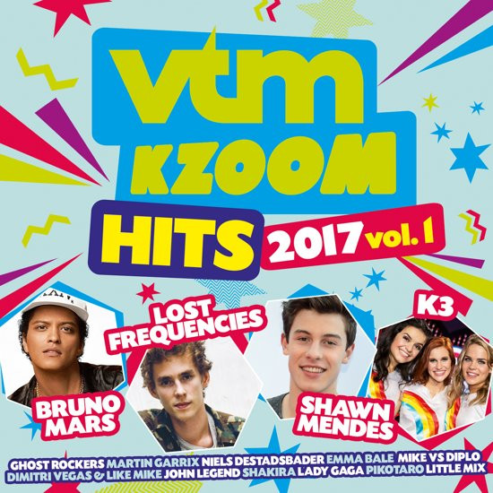 Vtm Kzoom Hits 2017 - CD