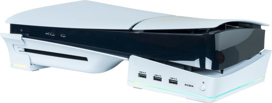 Nacon -Horizontale Console Standaard & Oplaadstation - PS5 Slim