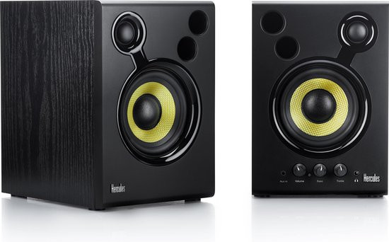 Hercules DJMONITOR 42 - DJ Speakerset - Zwart