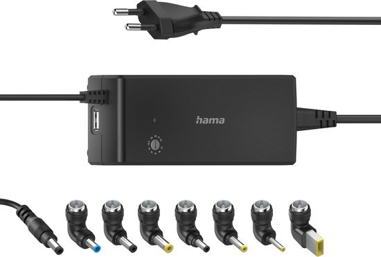 Hama Universele notebook-netadapter, 12-22V/90W