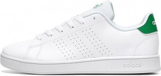 adidas Advantage - Maat 30 - Jongens Sneakers - White/Green/Grey Two