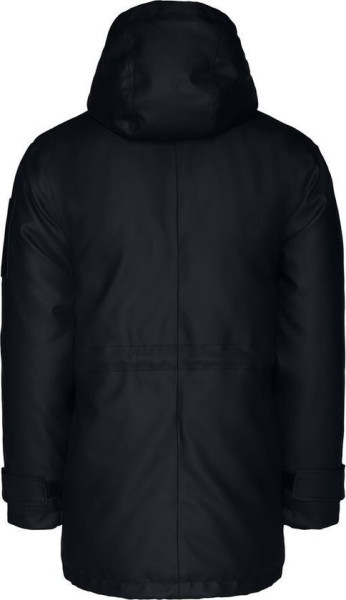 Rains Maat S/M- Glacial Parka - Black - Unisex