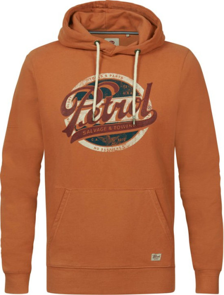 Petrol Maat L Industries - Heren Sportieve hoodie - Oranje