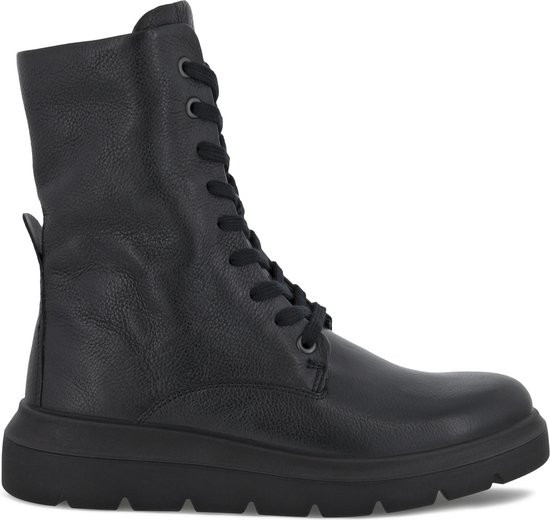 Ecco Nouvelle Limestone -maat 36- dames veterboot - Zwart