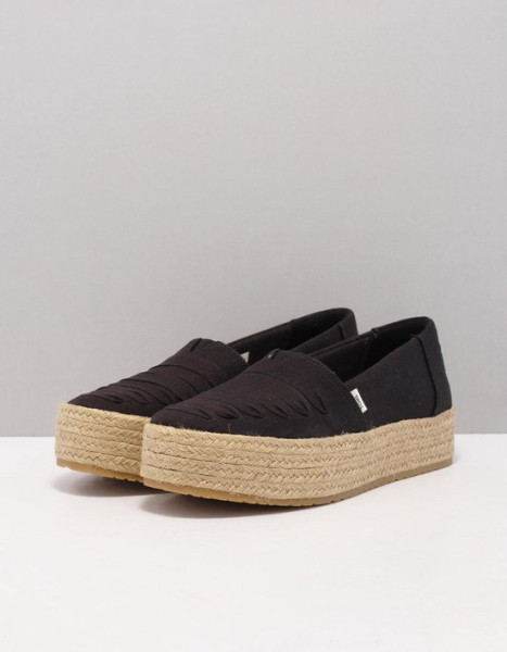 TOMS Valencia -maat 37- Dames Espadrilles - Black