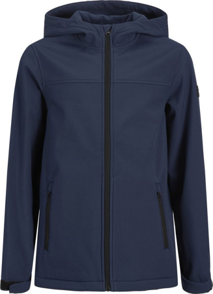 JACK&JONES Maat 140 JUNIOR JJEMARVIN HOOD SOFTSHELL LTN JNR Jongens Jas