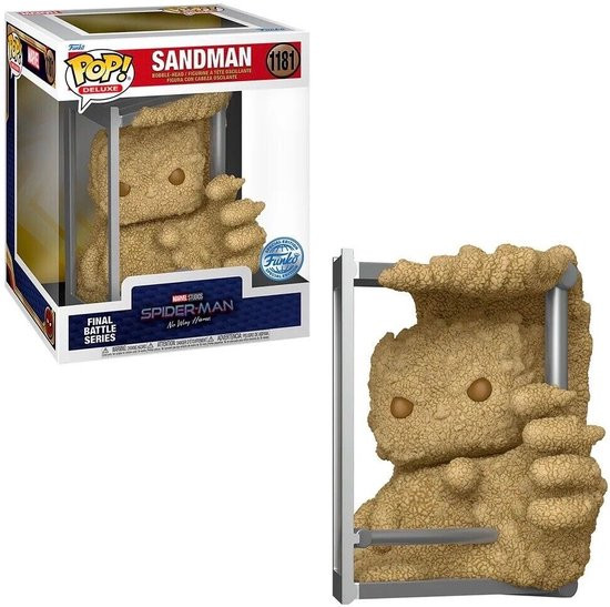 Funko Pop # 1181 Funko Pop! Spider-Man: No Way Home - Sandman Final Battle Series Build-A-Scene Delu