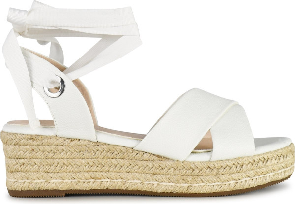 POSH by Poelman SAAR Dames Sandalen/Espadrilles - 40 - Wit