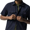 Jack Wolfskin Maat M THOMPSON SHIRT MEN Heren Outdoorshirt - night blauw checks