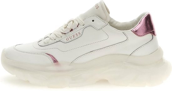 Guess Massel Runner -maat 39- Dames Sneakers - White Pink