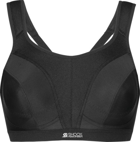 Shock Absorber Maat 70G Active D+ Classic support Sportbeha - Black