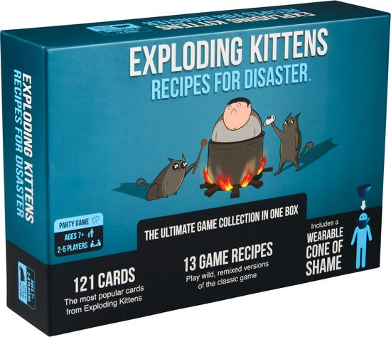 Exploding Kittens Recipes for Disaster - Engelstalig Kaartspel