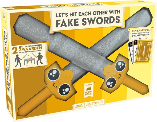 Let's Hit Each Other With Fake Swords - Nederlands Kaartspel