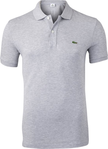 Lacoste - Maat XXL - Heren Poloshirt - Silver Chine