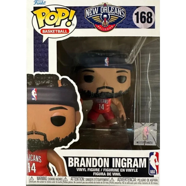 Funko pop #168 basketbal PELICANS POP NBA - Brandon Ingram Pop