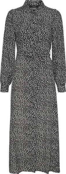 VERO MODA maat L VMVICA L/S SHIRT DRESS GA AOP Dames Jurk