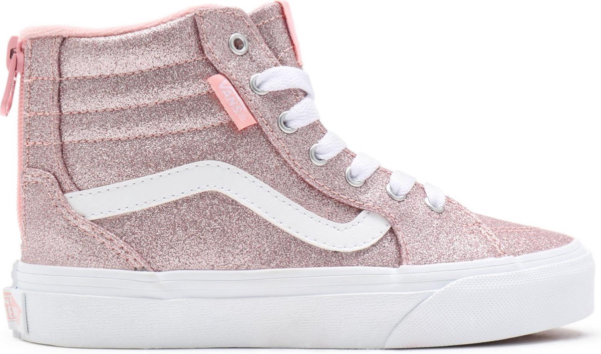 Vans maat 36 MY Filmore Hi Zip Meisjes Sneakers Pink White