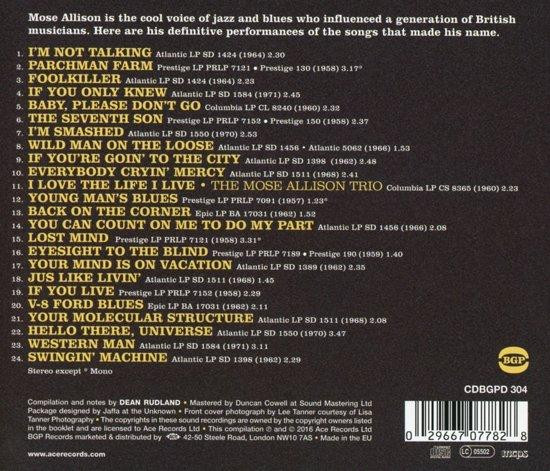 Mose Allison - I'M Not Talkin' - CD