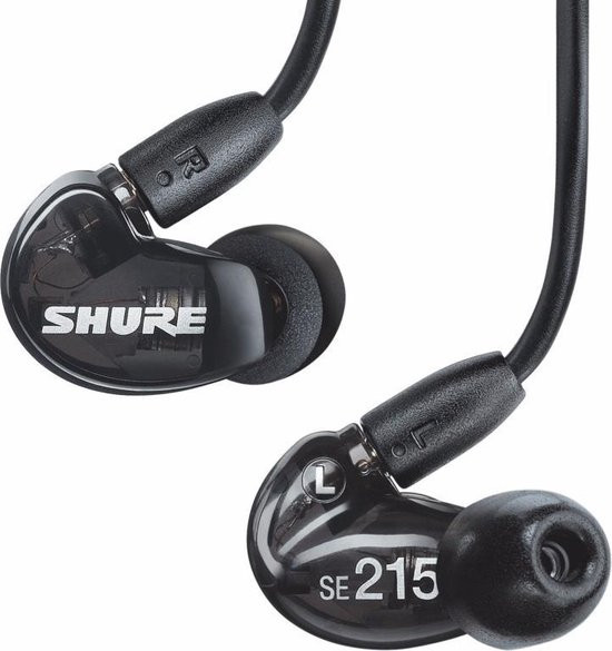 Shure SE215 Sound Isolating Zwart