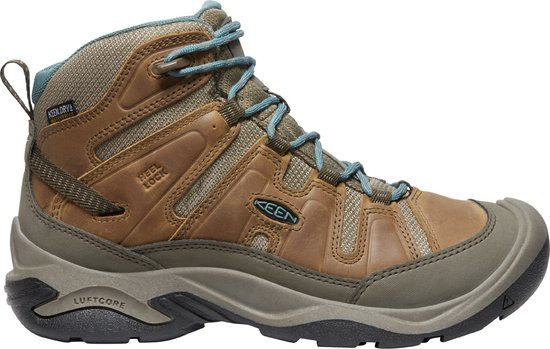 Keen Circadia Mid - maat 37 - Dames Wandelschoenen Toasted Coconut/North Atlantic