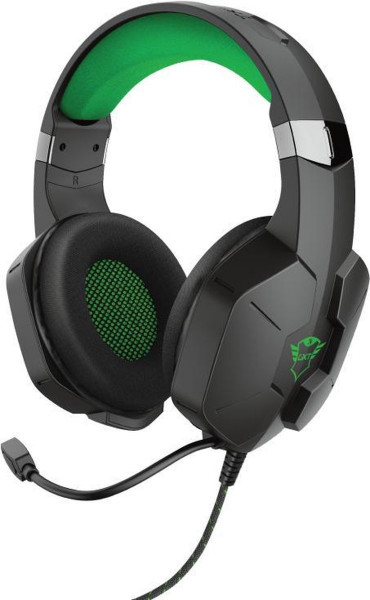 Trust GXT323X Carus V2 - Gaming headset 3,5MM - XBOX - Zwart/Groen