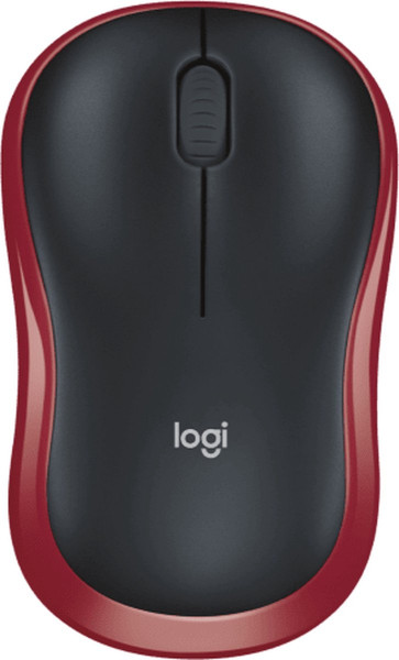 Logitech M185 - Draadloze Muis - Rood