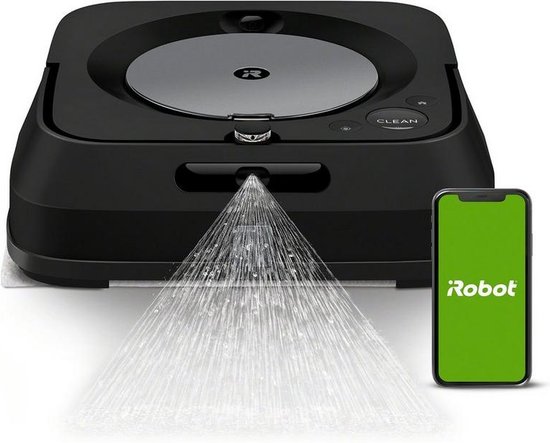 Irobot Braava Jet M6 - Dweilrobot - Zwart - M613340
