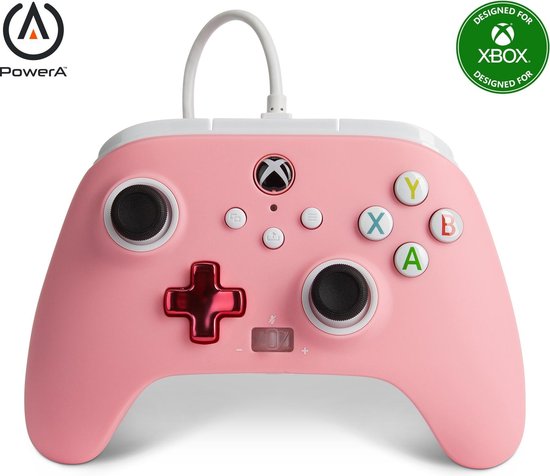 PowerA Geavanceerde Bedrade Controller voor Xbox Series X|S - Roze