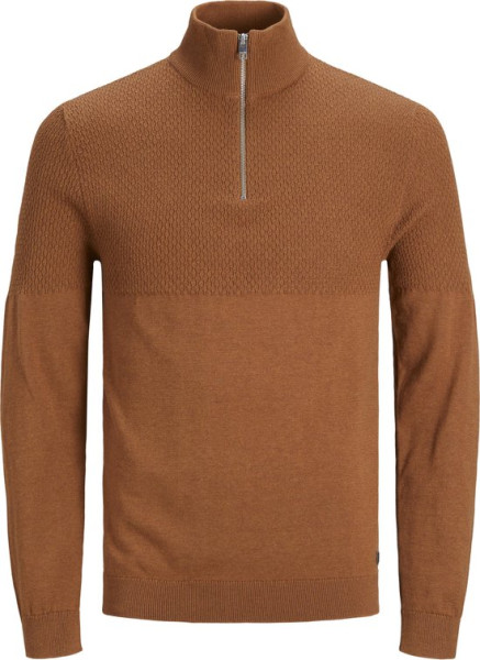 JACK&JONES - Maat XL - PREMIUM JPRBLAWINTER STRUCTURE KNIT HALF ZIP SN Heren Trui