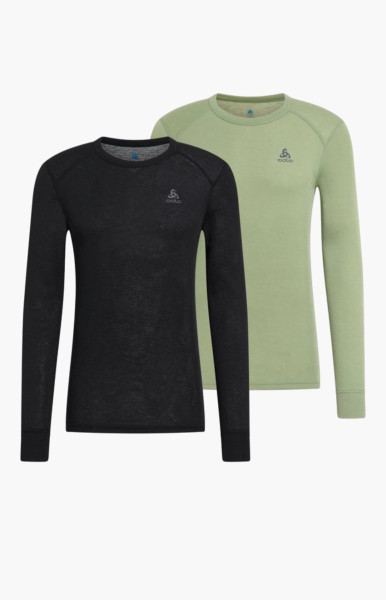 ODLO - Maat_M - ACTIVE WARM ECO 2 Pack Longsleeve Crew Neck Men_