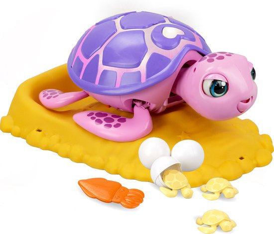 Rescue Turtle roze - Interactieve schildpad krijgt baby's