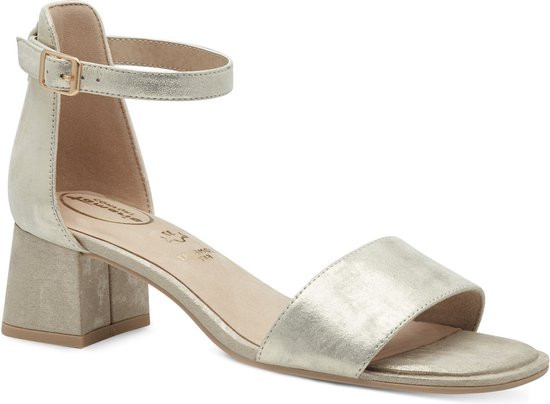 Tamaris COMFORT Essentials - maat 38 - Dames Sandalen - CLOUDY GOLD