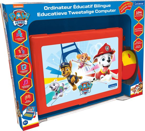 Paw Patrol Laptop met 124 activiteiten Nl/FR