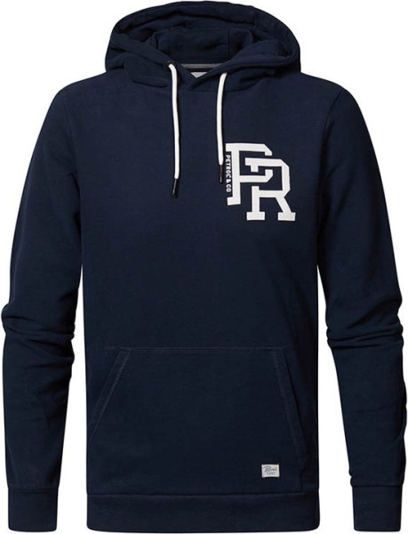 Petrol Industries - Heren Hoodie Met Rits - Blauw - Maat XXL