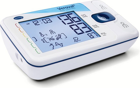 Veroval Duo Control Bovenarmbloeddrukmeter - dé bovenarmbloeddrukmeter - Meet ook correct bij hartri